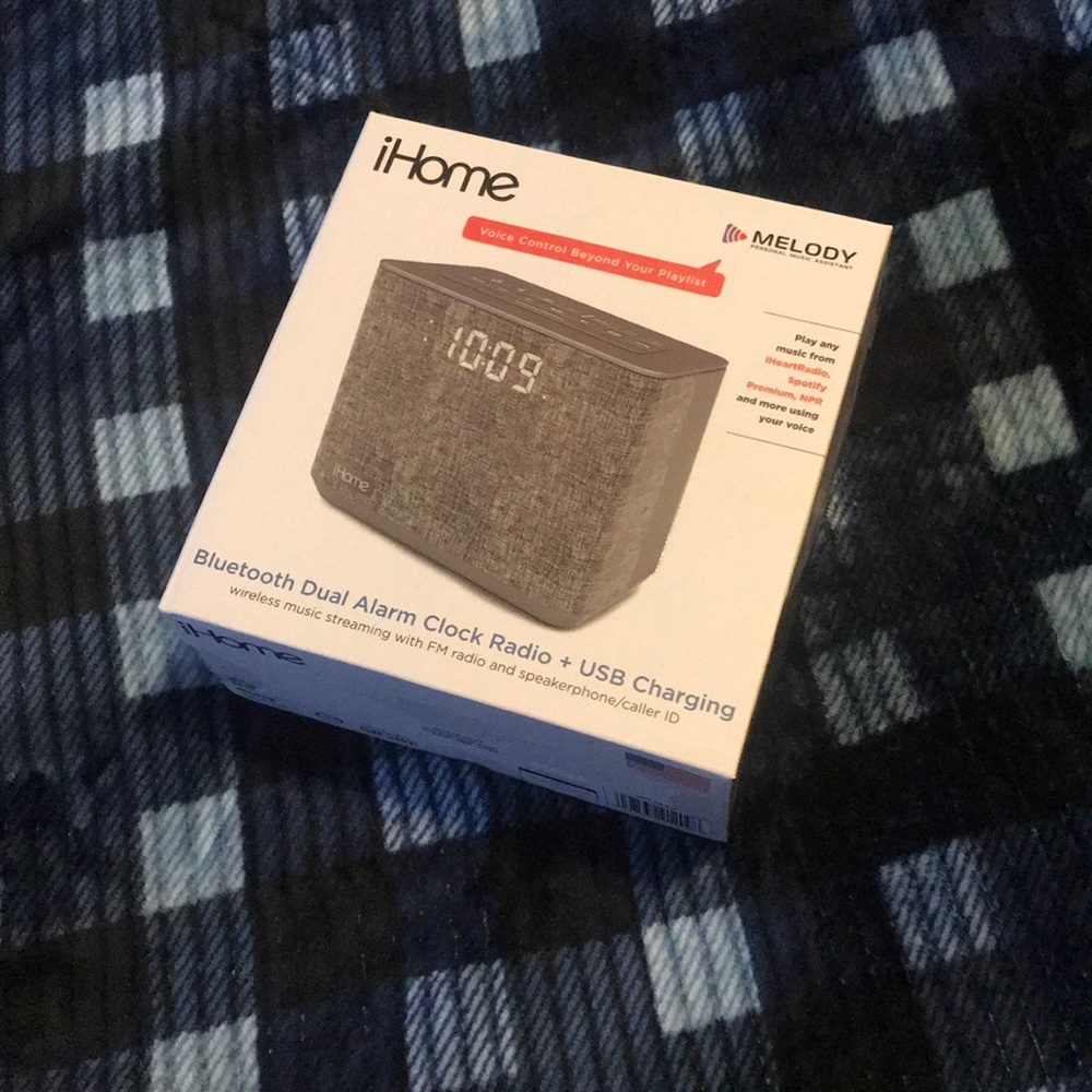 iHome alarm clock